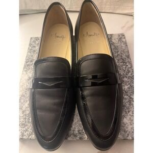 Amalfi Black Leather Loafers